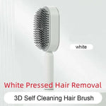 Self Cleaning Hair Brush For Women key Massage Scalp - EX-STOCK CANADA