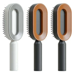 Self Cleaning Hair Brush For Women key Massage Scalp - EX-STOCK CANADA