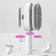 Self Cleaning Hair Brush For Women key Massage Scalp - EX-STOCK CANADA