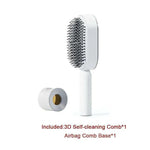 Self Cleaning Hair Brush For Women key Massage Scalp - EX-STOCK CANADA