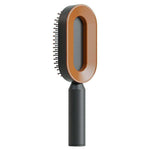 Self Cleaning Hair Brush For Women key Massage Scalp - EX-STOCK CANADA