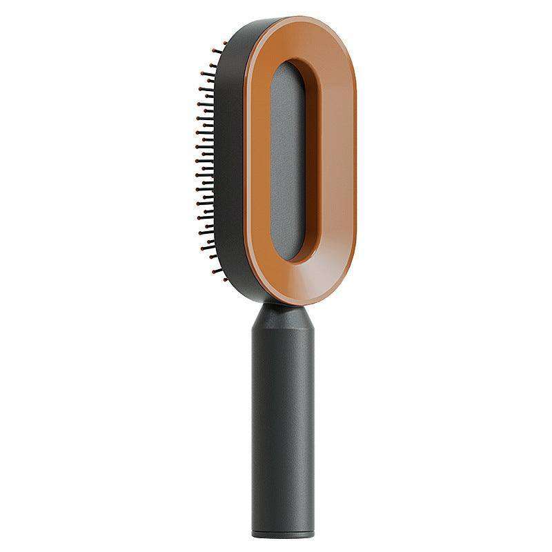 Self Cleaning Hair Brush For Women key Massage Scalp - EX-STOCK CANADA