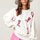 Sequined Boots Color Matching Top Long-sleeved Sweater For Women - EX-STOCK CANADA