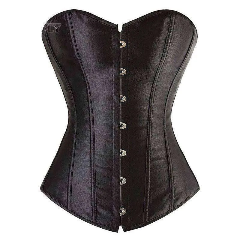 Sexy Bustier Lace up Boned Top Corset Waist Shaper - EX-STOCK CANADA