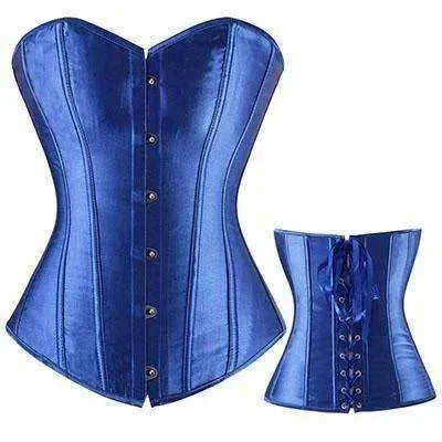 Sexy Bustier Lace up Boned Top Corset Waist Shaper - EX-STOCK CANADA