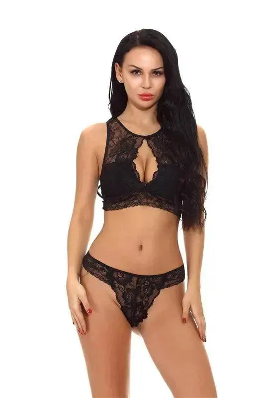 Sexy Lingerie Lace Lingerie Set Perspective Lingerie Suit - EX-STOCK CANADA