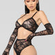 Sexy lingerie lace nightdress - EX-STOCK CANADA