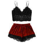 Sexy lingerie sexy women's split lace lingerie sexy suit - EX-STOCK CANADA