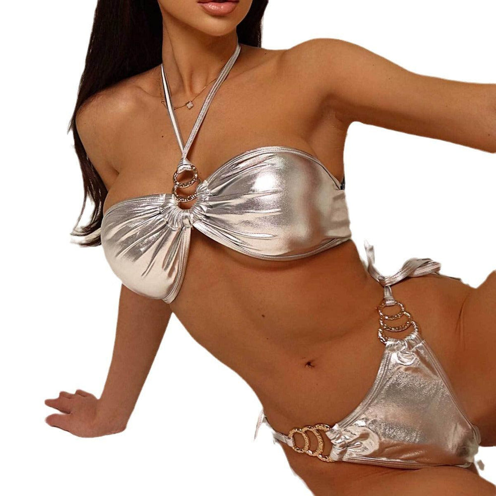 Sexy Shiny Women's Swimsuit Sexy - EX-STOCK CANADA