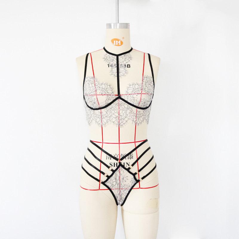 Sexy three-point sexy lingerie - EX-STOCK CANADA