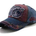 Shark Denim Cap Hip Hop Outdoor Snapback Baseball Caps - EX-STOCK CANADA