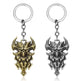 Sheep's Head Shield Keychain Pendant Keychain Jewelry - EX-STOCK CANADA