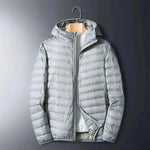 Sheer hooded down jacket - EX-STOCK CANADA