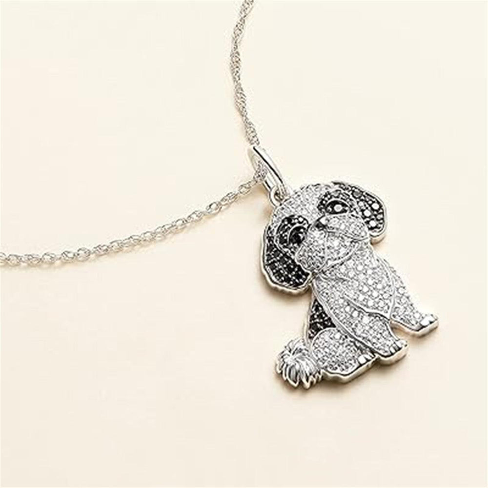 Shih Tzu Pendant Zinc Alloy Die Casting Puppy Necklace - EX-STOCK CANADA