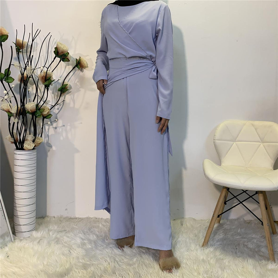 Siamese Wide Leg Pants Arab Suit - EX-STOCK CANADA