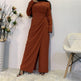 Siamese Wide Leg Pants Arab Suit - EX-STOCK CANADA