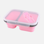 Silicone folding lunch box - EX-STOCK CANADA