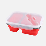 Silicone folding lunch box - EX-STOCK CANADA