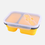 Silicone folding lunch box - EX-STOCK CANADA