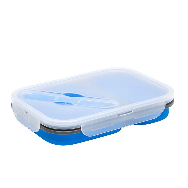 Silicone folding lunch box - EX-STOCK CANADA