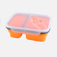 Silicone folding lunch box - EX-STOCK CANADA