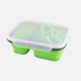 Silicone folding lunch box - EX-STOCK CANADA