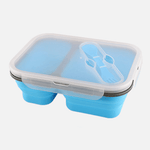 Silicone folding lunch box - EX-STOCK CANADA