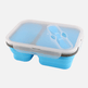 Silicone folding lunch box - EX-STOCK CANADA