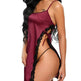 silk sexy lingerie nightdress - EX-STOCK CANADA