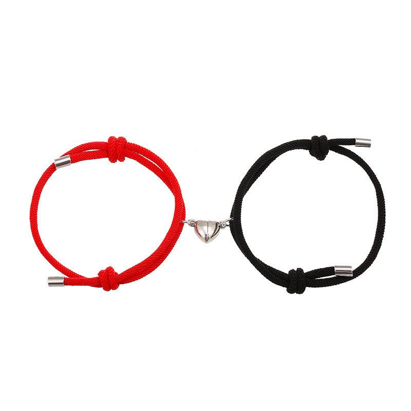 Simple Nylon Love Magnetic Bracelet - EX-STOCK CANADA