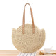 Simple Round Shoulder Bag Straw Handbag Summer Beach Bags - EX-STOCK CANADA