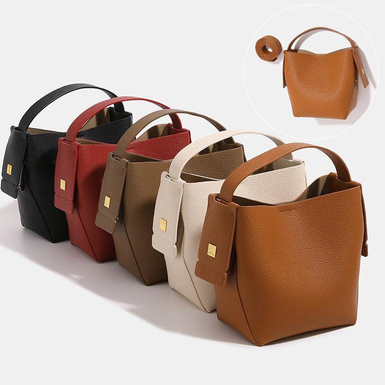 Simple Vintage Commuter Women Handbags Business Small Crossbody Shoulder Bags Fashion Trend Luxury Leather Bags - EX-STOCK CANADA