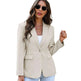 Single Button Small Suit Female New Solid Color Slim Waist Trimming Coat - EX-STOCK CANADA