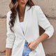 Single Button Small Suit Female New Solid Color Slim Waist Trimming Coat - EX-STOCK CANADA