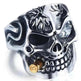 Skull Steel Ring Personalized Punk Men's Ring Jewelry - EX-STOCK CANADA