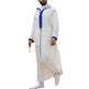 Slim-fit White Arab Robe Shirt - EX-STOCK CANADA