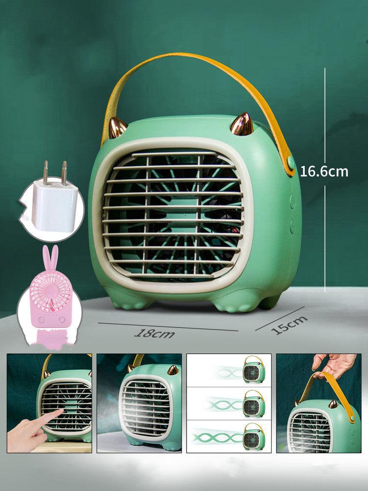 Small Air Conditioner Spray Cooling Small Fan Portable Portable Small Mini Fan - EX-STOCK CANADA