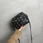 Small Bag Women New Fashion Messenger Bag Rivets - EX-STOCK CANADA