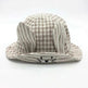 Small Fine Grid Love Rabbit Ears Basin Fisherman Baby Hat - EX-STOCK CANADA