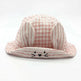 Small Fine Grid Love Rabbit Ears Basin Fisherman Baby Hat - EX-STOCK CANADA