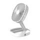 Small Portable Air Conditioning Appliances Foldable Electric Fan USB Rechargeable Desktop Fans - EX-STOCK CANADA