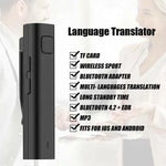 Smart Instant Voice to Voice Translator Mini Wireless Bluetooth Real Time Translation 26 Language Automatic Speech Travel Translato - EX-STOCK CANADA