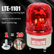 Smart Warning Light LTE-1101J Sound And Light Alarm Rotation for Factories, Workshops, Machine tools, Security rooms, and Traffics. - EX-STOCK CANADA