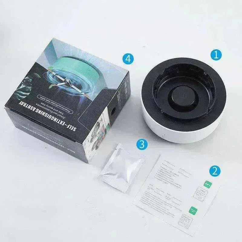 Smoke Removal Air Purification Ashtray Anion Purification Practical Automatic Purifier Ashtray Portable Gadgets For Car Ashtray - EX-STOCK CANADA