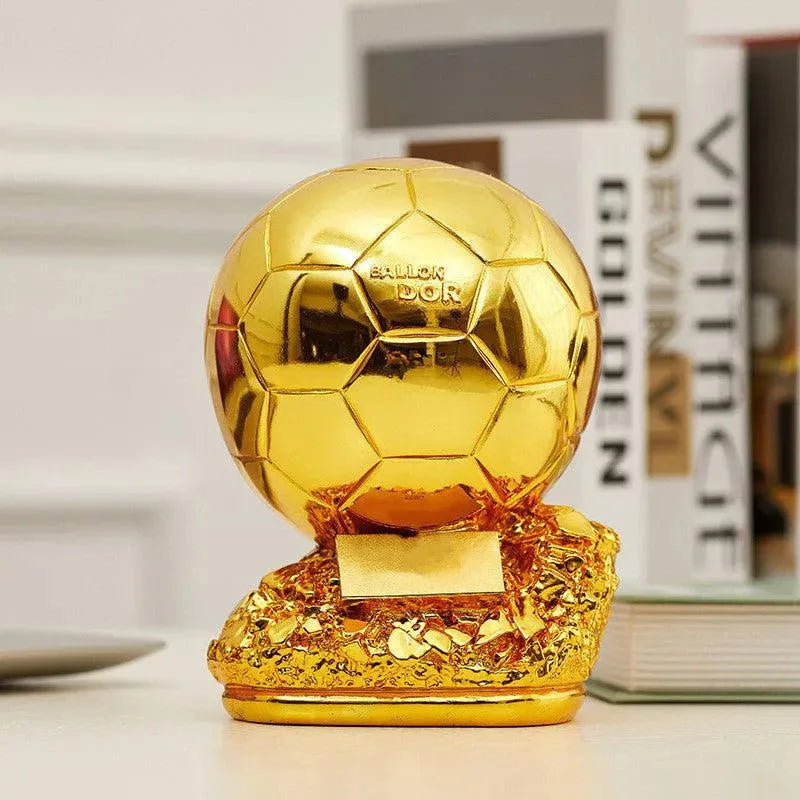 Soccer Player Award Soccer Golden Ball Trophy Model Customize - EX-STOCK CANADA