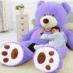 Soft Leather Shell Giant Teddy Bear Plush Toy - EX-STOCK CANADA