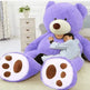 Soft Leather Shell Giant Teddy Bear Plush Toy - EX-STOCK CANADA