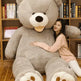 Soft Leather Shell Giant Teddy Bear Plush Toy - EX-STOCK CANADA