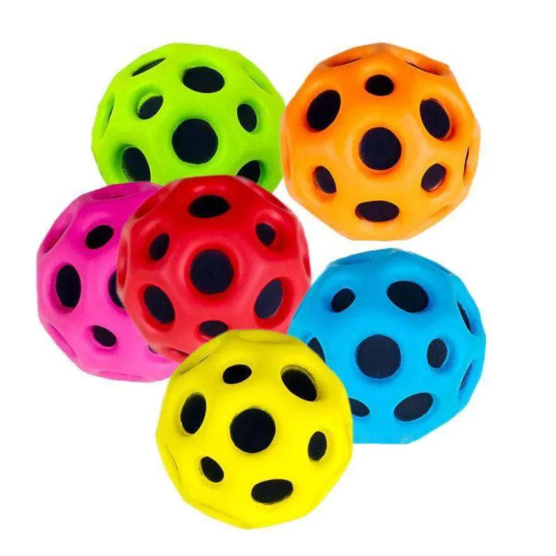 Soft Moon Shape Bouncy Ball for Kids: Anti-fall, Indoor/Outdoor Toy - EX-STOCK CANADA