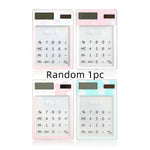 Solar Energy Mini Portable Calculator School Supplies Kawaii - EX-STOCK CANADA